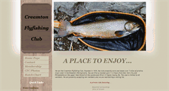 Desktop Screenshot of creamtonflyfishingclub.com